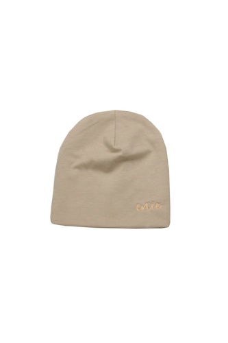 enie baby Dětská čepice BAMBOO 9-12m karamel