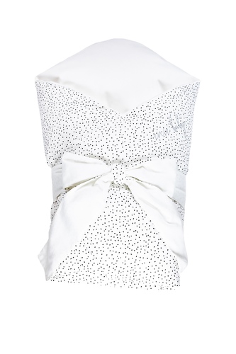 enie baby Péřová zavinovačka SATINE drop 80x80 cm enie baby Péřová zavinovačka SATINE drop 80x80 cm