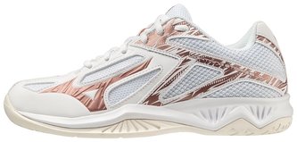 Mizuno LIGHTNING STAR Z6 Jr. / White / Rose / Snow White Velikost boty: 32.5/1.0