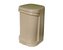 koš odp.25l nášlapný celobéžový 26x26x43cm  *PO 1.7.