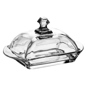 máslenka 17,5x10,5x9,5cm SKLO máslenka 17,5x10,5x9,5cm SKLO