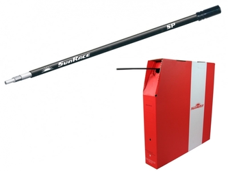 bowden SunRace OCSSP řadicí 4mm x 50m černý role