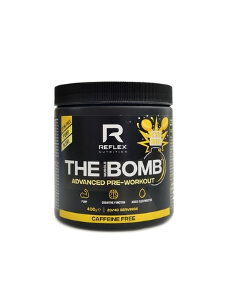 Reflex nutrition - The Muscle BOMB 400g caffeine free - caffeine free lemon sherbet