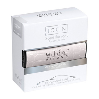 Vůně do auta Millefiori Milano, Icon, Urban, Vanilka a dřevo