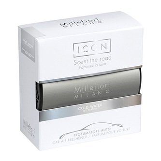 Vůně do auta Millefiori Milano, Icon, Classic, Chladná voda, šedá