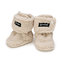 T-TOMI Capáčky TEDDY Cream (0-3 měsíce) WARM