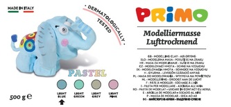 Samotvrdnoucí hmota PRIMO, 500g, sv. modrá (light blue) LIMITOVANÁ EDICE