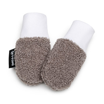T-TOMI Rukavice TEDDY Grey (0-6 měsíců)
