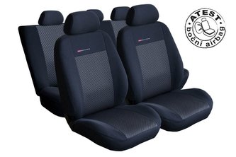 Autopotahy Ford Focus II, od r.2004, bez zadní loketní opěrky, černá SIXTOL