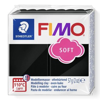 FIMO® soft 8020 56g černá