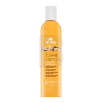 Vlasová kosmetika  v naší nabídce nese jména těch nejslavnějších kadeřnických značek. Šampony značky Milk_Shake z kolekce Sweet Camomile byly vytvořeny pro barvené vlasy speciálně pro ženy. Tento kadeřnický zázrak má objem 300 ml.