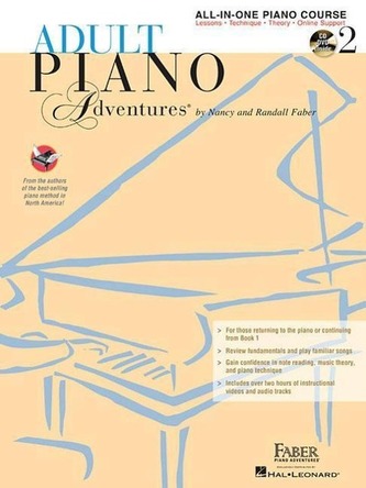 Adult Piano Adventures All-In-One Lesson Book 2