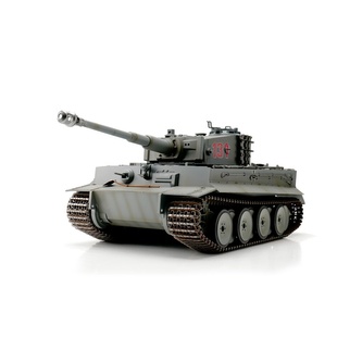 Torro RC tank German Tiger I IR 1:16 šedý 2,4 Ghz RTR, proporcionální