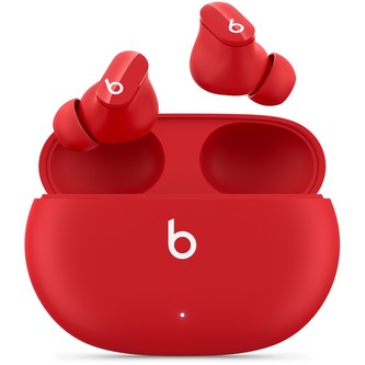 Beats Studio Buds bezdrátová sluchátka s potlačením hluku červená