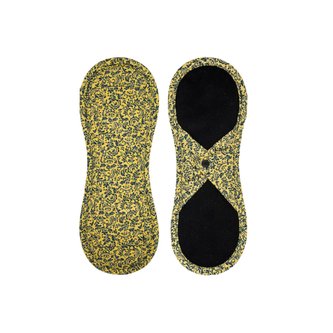 Bamboolik Denní vložka látková | satén & biobavlna Barva: Žlutá, Varianta: Na patentek