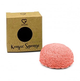 Konjac houbička - Růžový jíl