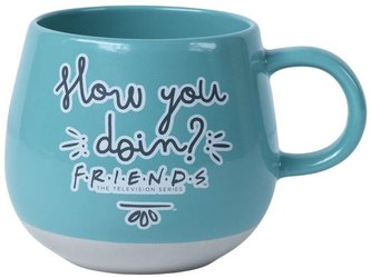 3D keramický hrnek Friends|Přátelé: Jak se máš (objem 370 ml)