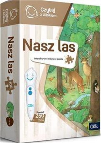 Czytaj z Albikiem Puzzle 100 elementów Nasz las