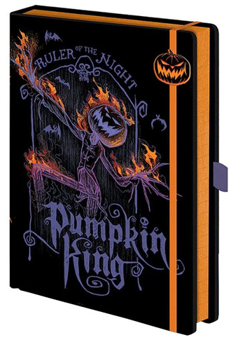 Poznámkový A5 blok Disney|The Nightmare Before Christmas|Ukradené Vánoce: Dýňový král (14,8 x 21 cm) Poznámkový A5 blok Disney|The Nightmare Before Christmas|Ukradené Vánoce: Dýňový král (14,8 x 21 cm)