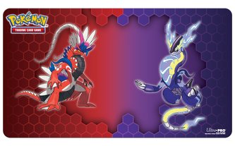 Pokémon hrací podložka Koraidon & Miraidon