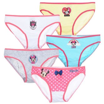 SADA 5 KS KALHOTKY MINNIE - velikost 2-3