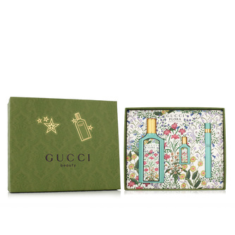 Gucci Flora Gorgeous Jasmine EDP 100 ml + EDP MINI 10 ml + EDP MINI 5 ml W