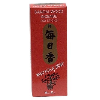Japonské vonné tyčinky Nippon M/S 200 ks Sandalwood
