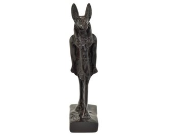 Soška pryskyřice Anubis - 16 x 6,5 cm