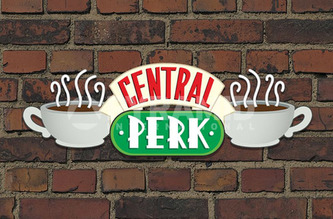 Plakát Friends|Přátelé: Central Perk Brick (61 x 91,5 cm)
