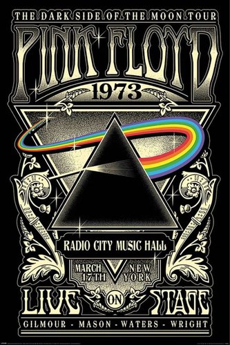Plakát Pink Floyd: 1973 (61 x 91,5 cm)