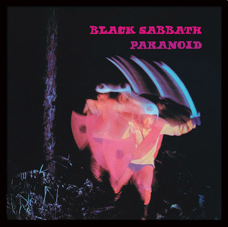 Plakát v rámu Black Sabbath: Paranoid (31,5 x 31,5 cm)