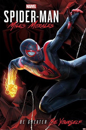 Plakát Marvel|Spiderman|Miles Morales: Be Greater Be Yourself (61 x 91,5 cm)