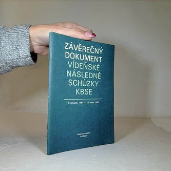 Závěrečný dokument Vídenské následné dchůzky Kbse