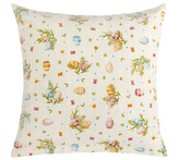 Povláček EMA - Velikonoce - Vajíčko béžová, zelená , modrá - 45x45 cm