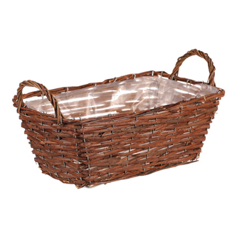 Koš, neloupané proutí.