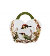Porcelánový hrnek Woodpecker 460 ml v papírovém košíku