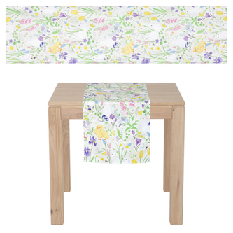 Běhoun, velikonoční motiv,  40x150cm, 100% polyester.