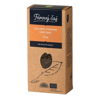 Fairobchod Bio černý čaj Zlatý Yunnan Lincang sypaný, 70 g