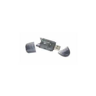 USB 2.0 čtečka karet mini do usb portu SD, MMC a RS-MMC