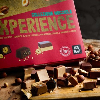 AltroMercato Kolekce pralinek Nocciolatini v třídruhové čokoládě, 360 g