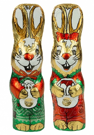 Gepa Bio velikonoční zajíček z mléčné čokolády, 65 g