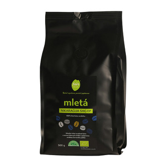 Fairobchod Bio mletá káva Nikaragua SHG, 500 g