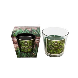 ARÔME Svíčka 120 g, ve skle, Cannabis