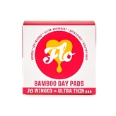 FLO Ultra tenké menstruační vložky z bio bambusu s křidélky 16 ks denních