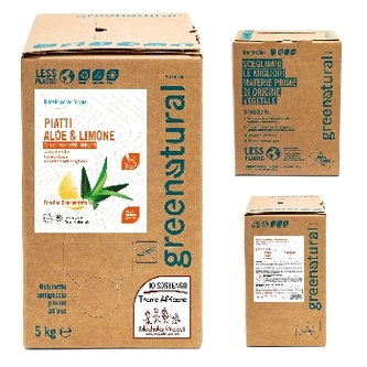 Greenatural Prostředek na mytí nádobí aloe vera a citron 5 kg