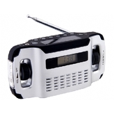 POWERplus LYNX AM FM dynamo solární rádio a lampa