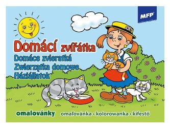 Omalovánky MFP Domácí zvířátka Omalovánky MFP Domácí zvířátka