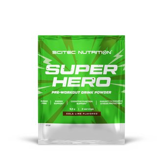 SciTec Nutrition Superhero 9,5g cola-limetka