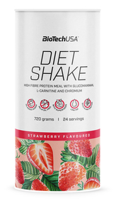 BioTech USA Diet Shake 720g jahoda