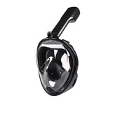 Celoobličejová maska na šnorchlování pro dospělé - Černá S/M